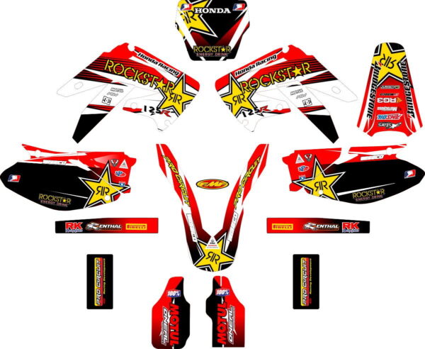 Decals for HONDA CR-250R 2000-2001