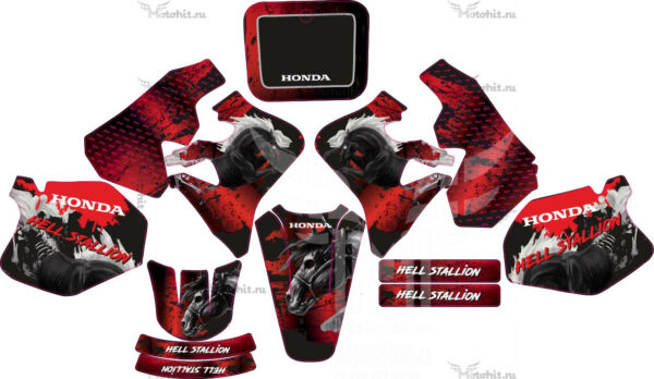 Decals for HONDA CR-125 1995-1997