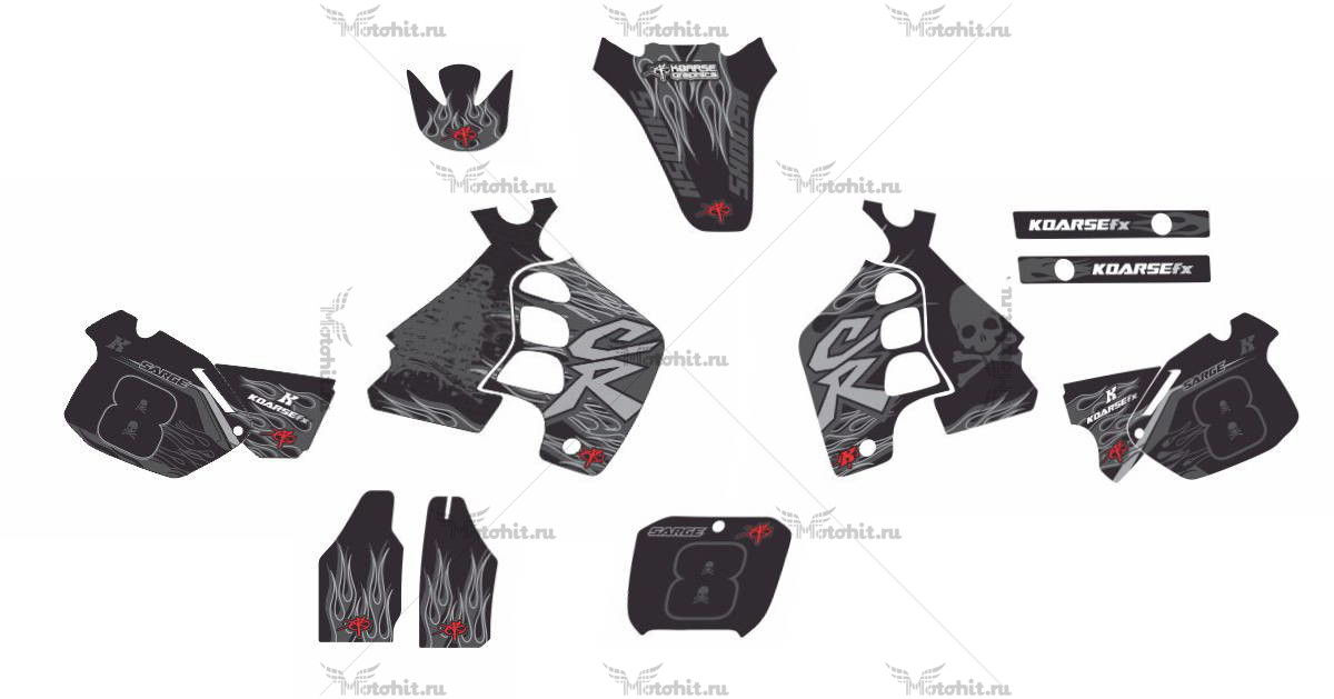Decals for Honda CR-500 1991-2001
