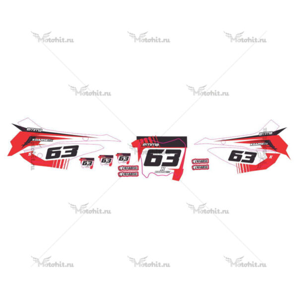 Decals for Honda CRF-110 2007+