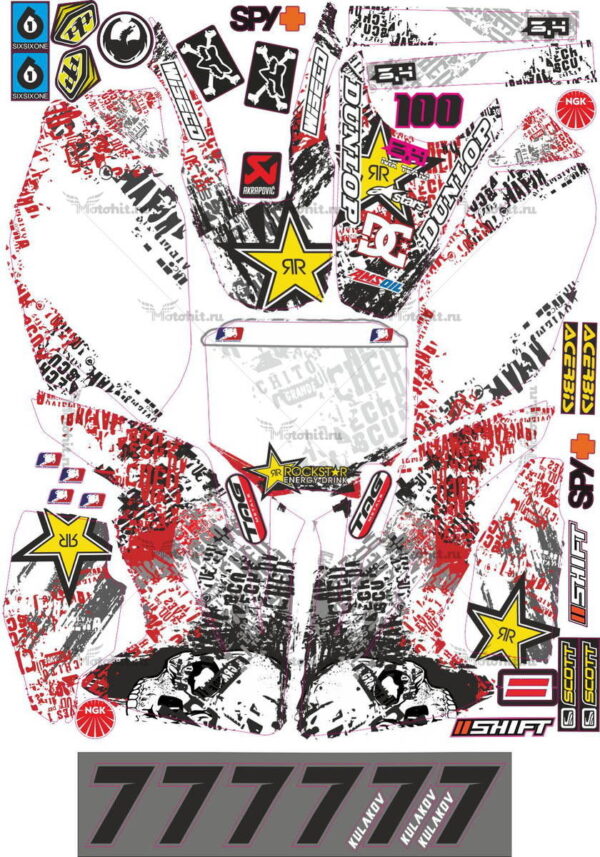 Decals for Honda CRF-150R 2006-2018