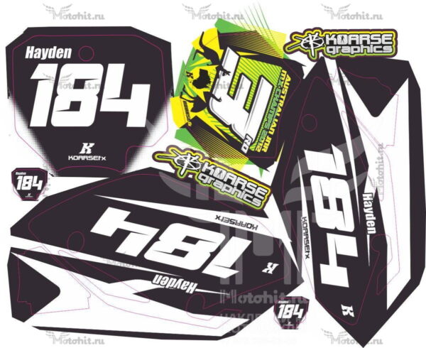 Decals for Honda CRF-150R 2006-2018 HAYDEN