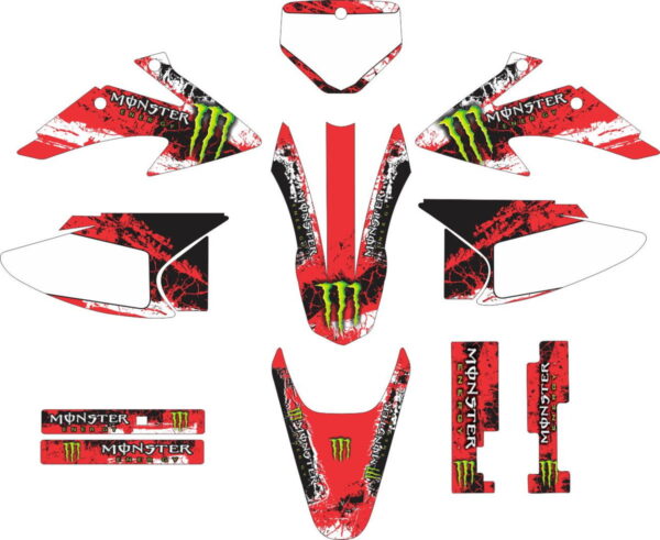 Decals for HONDA CRF-230R 2003-2007 1