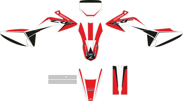 Decals for HONDA CRF-230R 2003-2007 4