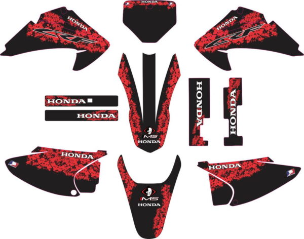 Decals for HONDA CRF-230R 2003-2007 7