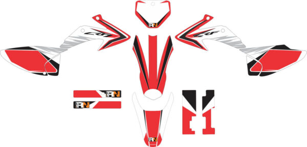 Decals for HONDA CRF-230R 2003-2007 8