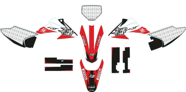 Decals for HONDA CRF-230R 2003-2007 ELVIS