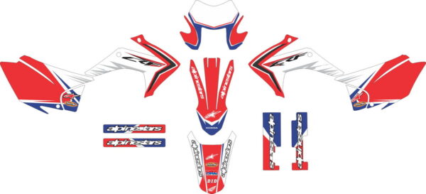 Decals for HONDA CRF-230R 2015-2017