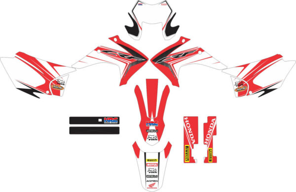 Decals for HONDA CRF-230R 2015-2017 5