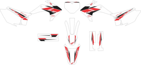 Decals for HONDA CRF-230R 2015-2017 9