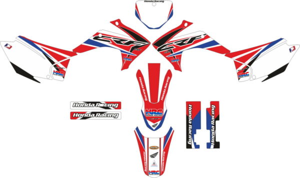 Decals for HONDA CRF-230R 2015-2017 12