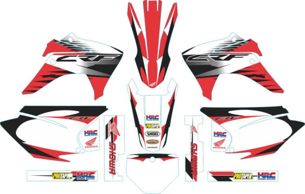 Decals for HONDA CRF-230R 2015-2017 14
