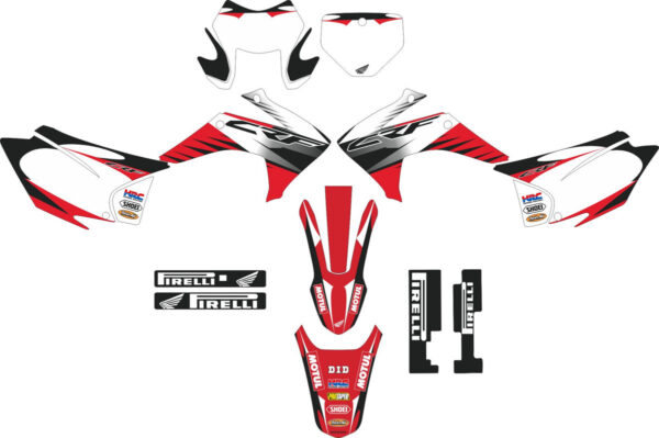 Decals for HONDA CRF-230R-X 2015-2017 6