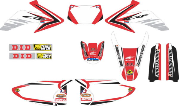 Decals for HONDA CRF-230X 2003-2007 2