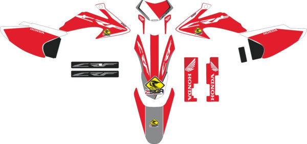 Decals for HONDA CRF-230X 2003-2007 3