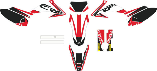 Decals for HONDA CRF-230X 2003-2007 4
