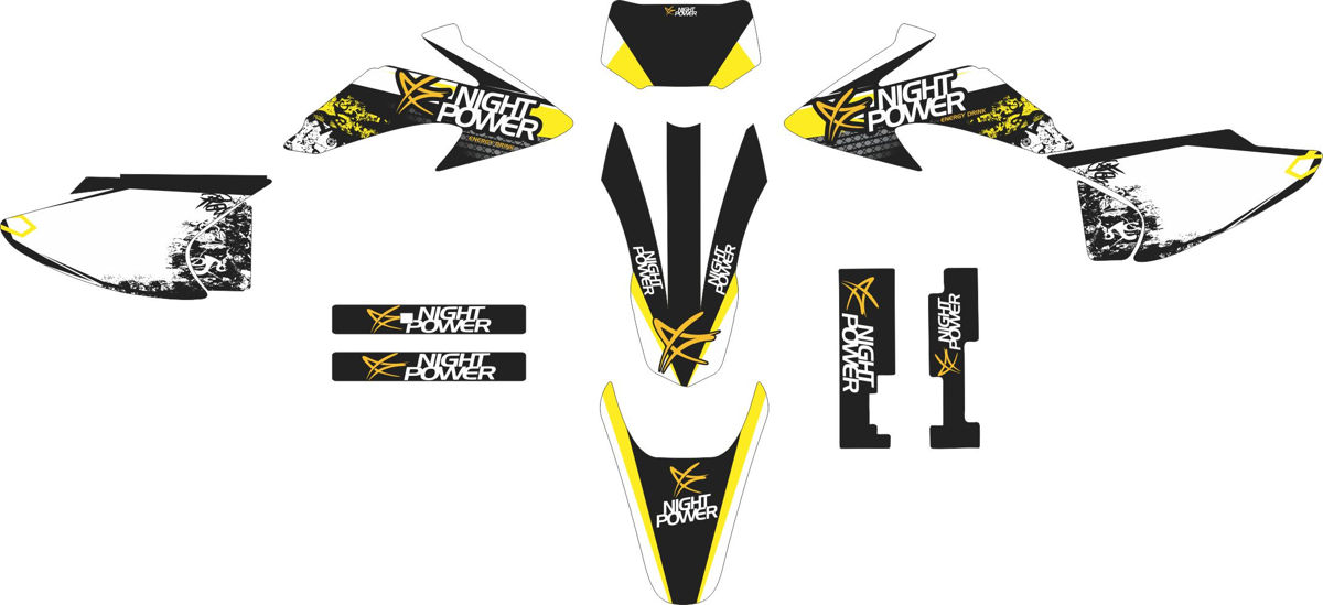 Decals for HONDA CRF-230X 2003-2008 22