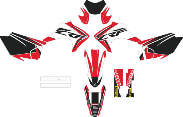 Decals for HONDA CRF-230X 2015-2017 2