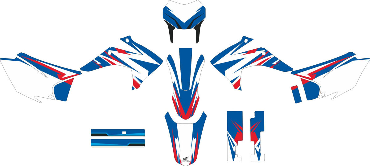 Decals for HONDA CRF-230X 2015-2017 3