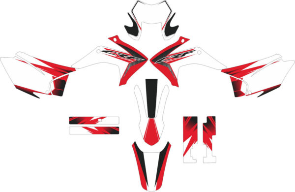 Decals for HONDA CRF-230X 2015-2017 7