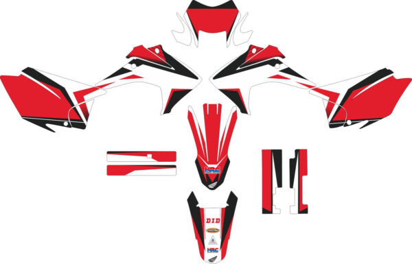 Decals for HONDA CRF-230X 2015-2017 10