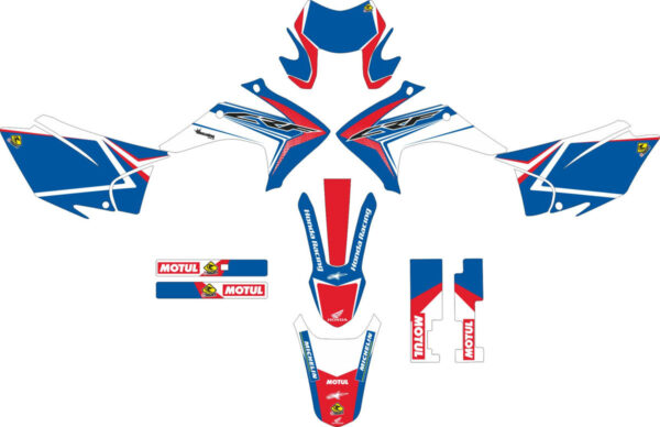 Decals for HONDA CRF-230X 2015-2017 11