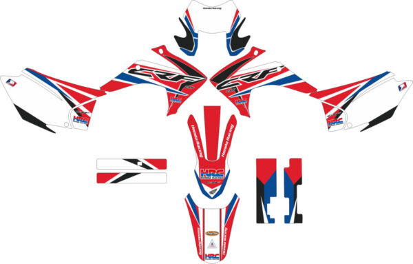 Decals for HONDA CRF-230X 2015-2017 14