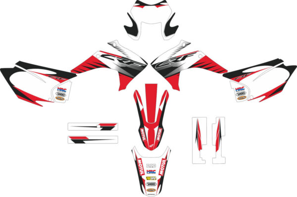 Decals for HONDA CRF-230X 2015-2017 15