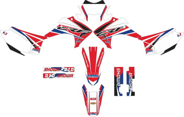 Decals for HONDA CRF-230X 2015-2017 COSTA