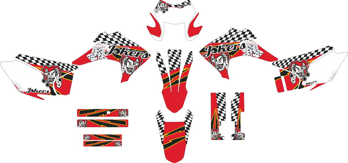 Decals for HONDA CRF-230X 2015-2017 JOKER