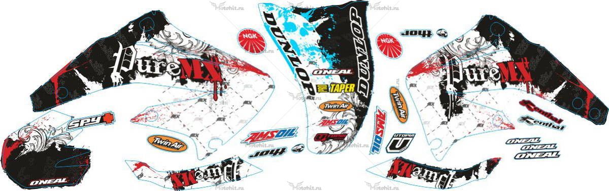 Decals for Honda CRF-250 CRF-450 2002-2004