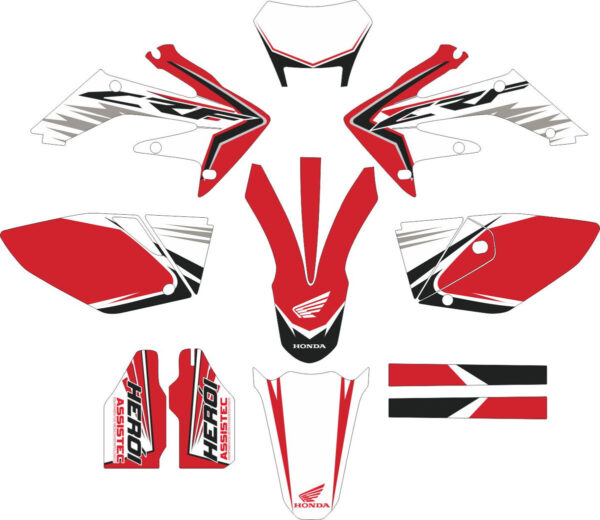 Decals for HONDA CRF-250X 2004-2009 CRF-450X 2005-2008 8