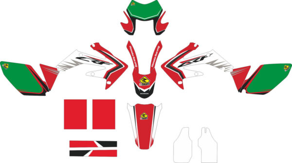 Decals for HONDA CRF-250X 2004-2009 CRF-450X 2005-2008 21