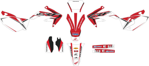 Decals for HONDA CRF-250X 2004-2009 CRF-450X 2005-2008 22