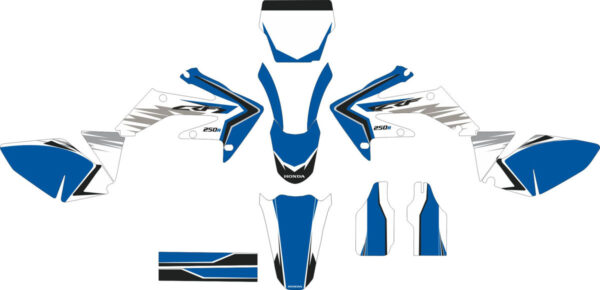 Decals for HONDA CRF-250 2004-2009 CRF-450 2005-2008-2