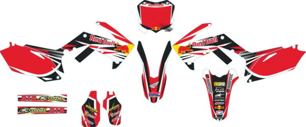 Decals for HONDA CRF-250 2010-2013 CRF-450R 2009-2012-001