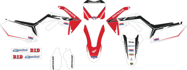 Decals for HONDA CRF-250 2010-2013 CRF-450R 2009-2012-003