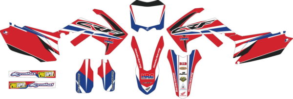 Decals for HONDA CRF-250 2010-2013 CRF-450R 2009-2012-004