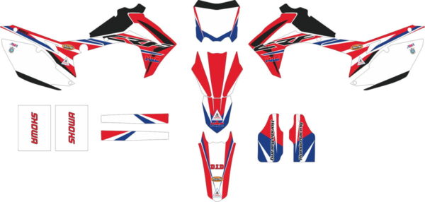 Decals for HONDA CRF-250 2014-2017 CRF-450 2013-2016 2