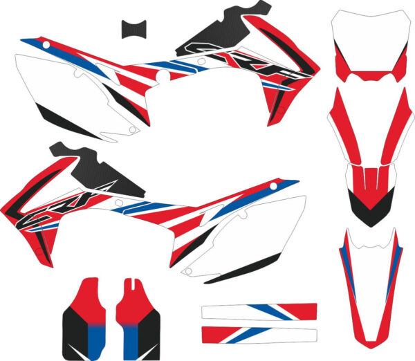 Decals for HONDA CRF-250 2014-2017 CRF-450 2013-2016 3