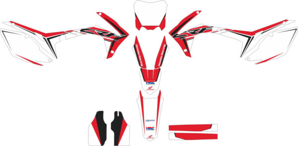 Decals for HONDA CRF-250 2014-2017 CRF-450 2013-2016 4