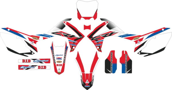 Decals for HONDA CRF-250 2014-2017 CRF-450 2013-2016 5