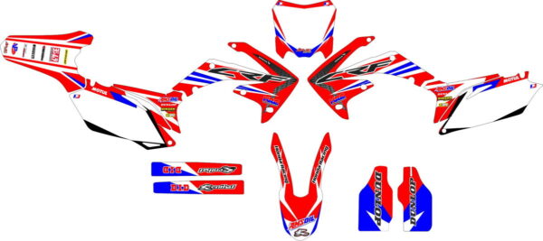 Decals for HONDA CRF-250R 2010-2013 CRF-450R 2009-2012