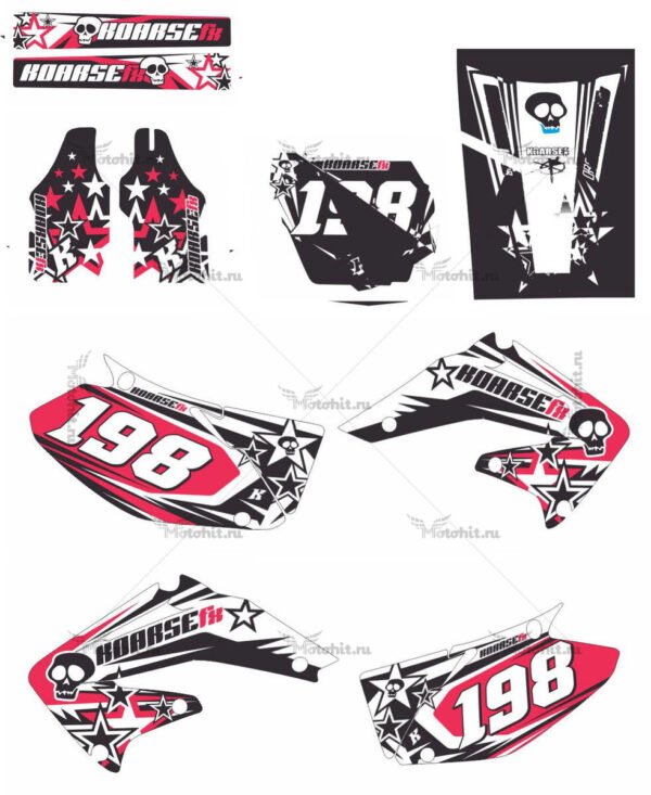 Decals for Honda CRF-450 COLLINS