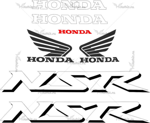 Decals for Honda NSR