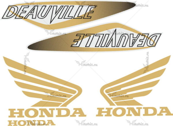 Decals for Honda NT-650 DEAUVILE 2002