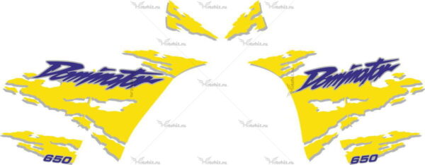 Decals for Honda NX-650 1988 DOMINATOR