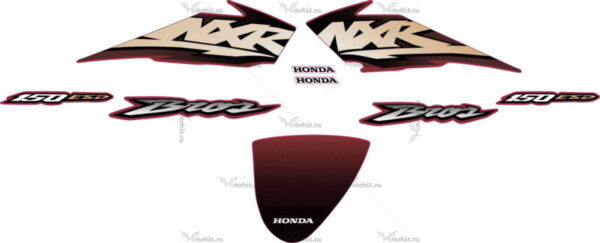 Decals for Honda NXR-150 2004