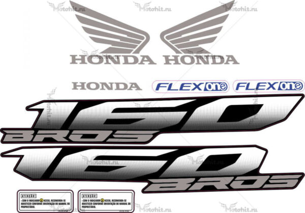 Decals for Honda NXR-160 2003-2014 BROS