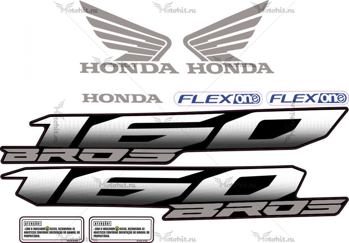 Decals for Honda NXR-160 2003-2014 BROS